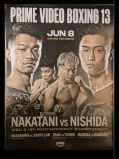 PRIME VIDEO BOXING 13 那須川天心 非売品 ポスター - メルカリ