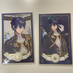 にじさんじ　8周年　3D 共通衣装　チェキ風カード　2種　レオス・ヴィンセント