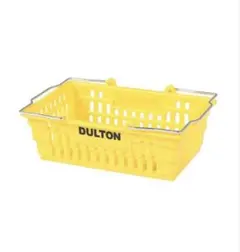 DULTON ミニバスケット イエロー　カゴ