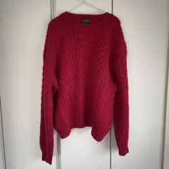 J.Crew 90s ケーブルニット