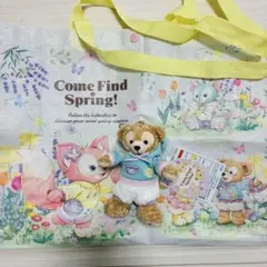 リーナベル ショッピングバッグ ダッフィーカムファインドスプリング ディズニー