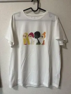 ノーリーズ ホワイト 半袖Tシャツ　KKイラストのサムネイル