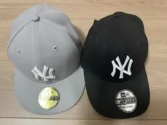 New Era 59FIFTY LAキャップ グレー 7 1/2 9FORTY