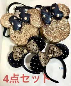 【美品】ミ二ー ゴールドスパンコール ショルダーバッグ