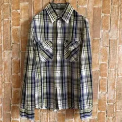 Lee × E hyphenworld gallery コラボ チェック シャツのサムネイル