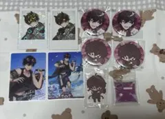 にじさんじ　佐伯イッテツ　チェキ　クリアカード　缶バッジ