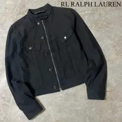 RL RALPH LAUREN 日本製 コットンストレッチ シングル ブルゾン