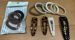 ヘアクリップ/スプリングポニー　まとめ売りのサムネイル