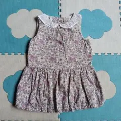 petit main 花柄ワンピース 90サイズ