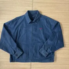 90s フレッドペリー ハリントンジャケット 紺 M オールド