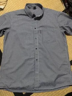 montbell 半袖チェックシャツ XL