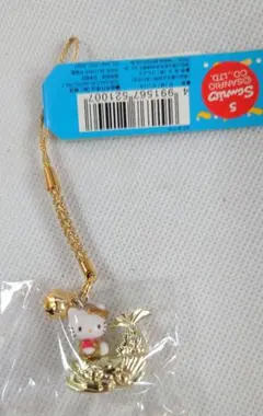 ハローキティ 名古屋限定 金のシャチホコ ねつけ