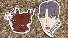 SUPER EIGHT 安田章大が描いたステッカー 横山裕