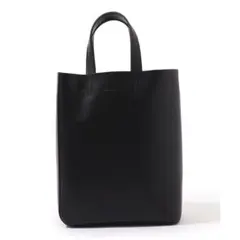 【未使用品】ブラックレザートートバッグのサムネイル