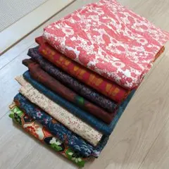 お*。様 3411 ウール着物おまとめ8着！リメイク•お稽古用など☆