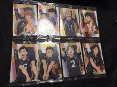 ハイキュー!! ウエハース4 トレーディングカード8枚