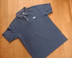【美品】HELLY HANSEN ポロシャツ ネイビー XLのサムネイル
