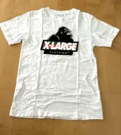 XLARGE ゴリラロゴ ホワイト Tシャツ Sサイズのサムネイル