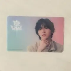 道枝駿佑　なにわ男子　クリアソロカード