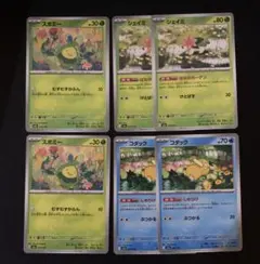 ポケカ　コダック　シェイミ　スボミー　まとめ売り　しめりけ　汎用　デッキパーツ