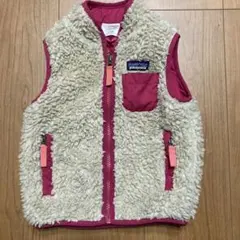 patagonia フリースベスト 12-18M
