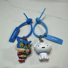 クレヨンしんちゃん カラフルマルチチャーム アクション仮面 シロ 2個セット
