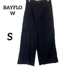 ベイフローBAYFLOW ブラックパンツ サイズ1 （S）