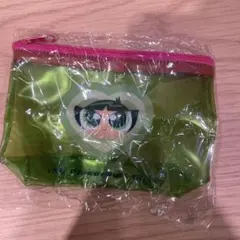 パワーパフガールズ　マチ付きクリアポーチ
