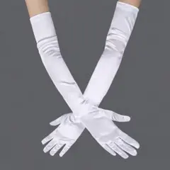 ウエディング グローブ ロング サテン52cm ブライダル コスチューム