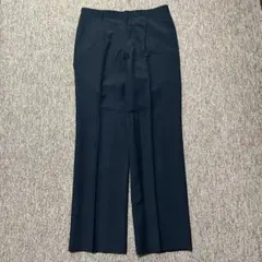 メンズ ブラックスラックスパンツ カジュアル フリーサイズ