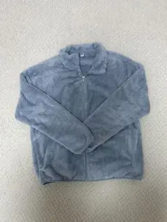 UNIQLO フリースジャケット グレー 冬用