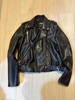 ZARA 黒 レザージャケット M