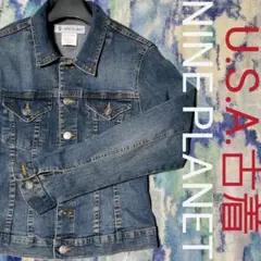 アメリカ製 デニムジャケット アメリカ古着 デニムジャケット インポート古着