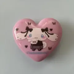シナモロール ハート型　フェイス&アイカラー　ブルー