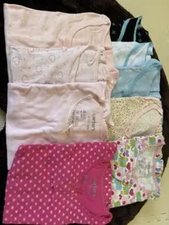 【最終値下げ】女の子用インナーキャミソール・半袖セット9枚まとめ売り