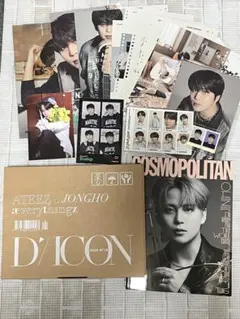 ATEEZ ジョンホ　DICON COSMOPOLITAN トレカ　ポストカード