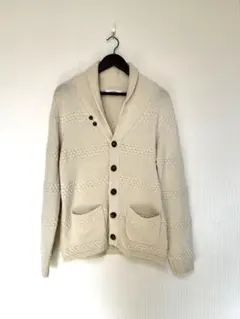 relumeJOURNAL STANDARD美品オフホワイトニットカーディガン