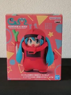 【新品・未開封】ガンダム45周年×初音ミク シャアザクぐるみ フィギュア