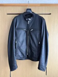 【美品】KADOYA シングル レザージャケット ライナー付き パット付きのサムネイル