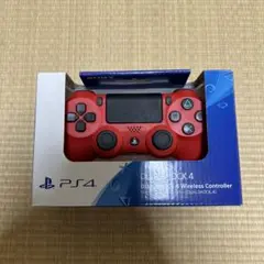 PS4 DUALSHOCK 4 ワイヤレスコントローラー レッド