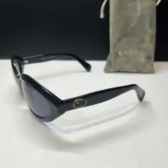 GUCCI グッチ GG 黒 サングラス シルバー GG ロゴ 男女兼用のサムネイル