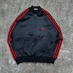80s adidas ATP USA製 トラックジャケット ブラック　ジャージ