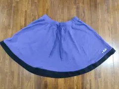 FILA 紫色 フレアスカート Lサイズ