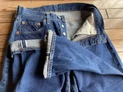 Levi's 501 BigE セルビッチ 赤耳 裾チェーン 555 ビンテージ - メルカリ