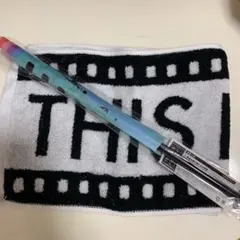 ⚠️値下げ Flower マフラータオル フラッグ THIS IS Flower