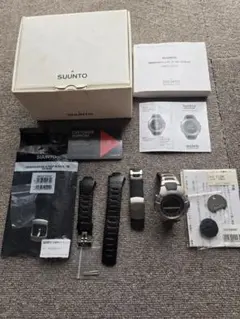 SUUNTO Observer（オブザーバー）替ベルト2本、電池交換セット有