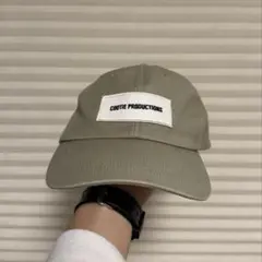 COOTIE PRODUCTIONS キャップ ダック地 ベージュ
