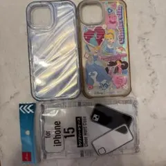 ディズニー　SKINNYDIP スマホケース　シンデレラ iPhone15