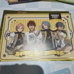 あんスタ　GiGO ノベルティ　箔押しユニットポストカード　Crazy:B