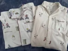 【2着セット】GELATO PIQUE スーパーマリオ ・スヌーピー　パジャマ